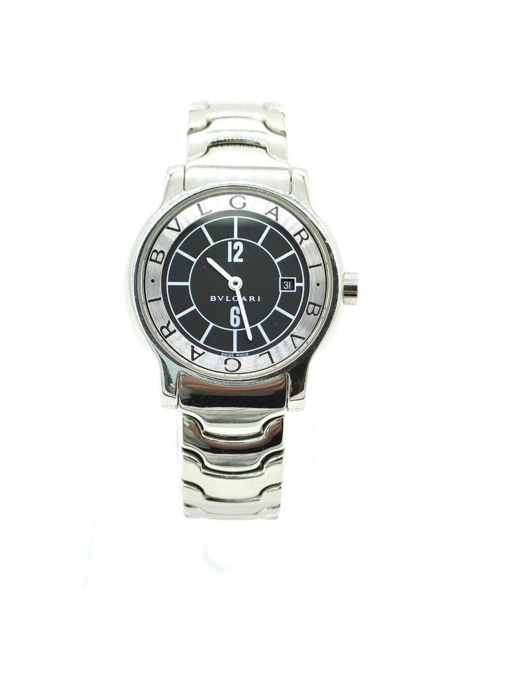 Bvlgari Watch 29mm Women's Black X Silver 630-051925